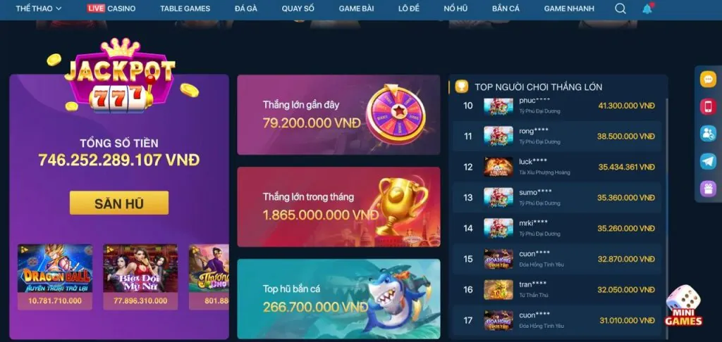 Cập nhật tính năng mới Y88 Games